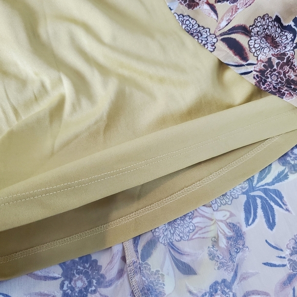 Coldwater Creek Womens Maxi Dress Flowing Boho Flower Print Size PM - Picture 12 of 13